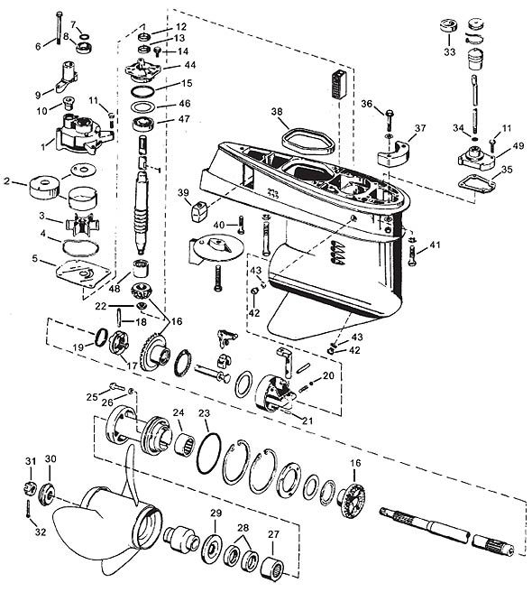 1978 Johnson 35el78r 35 Hp Wiring Diagram