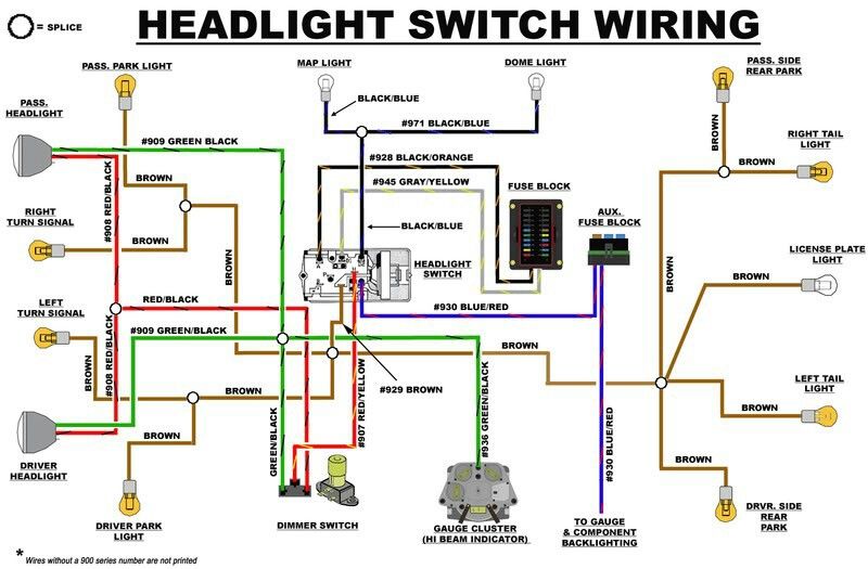 1979 toyota landcruiser headlamp wiring diagram