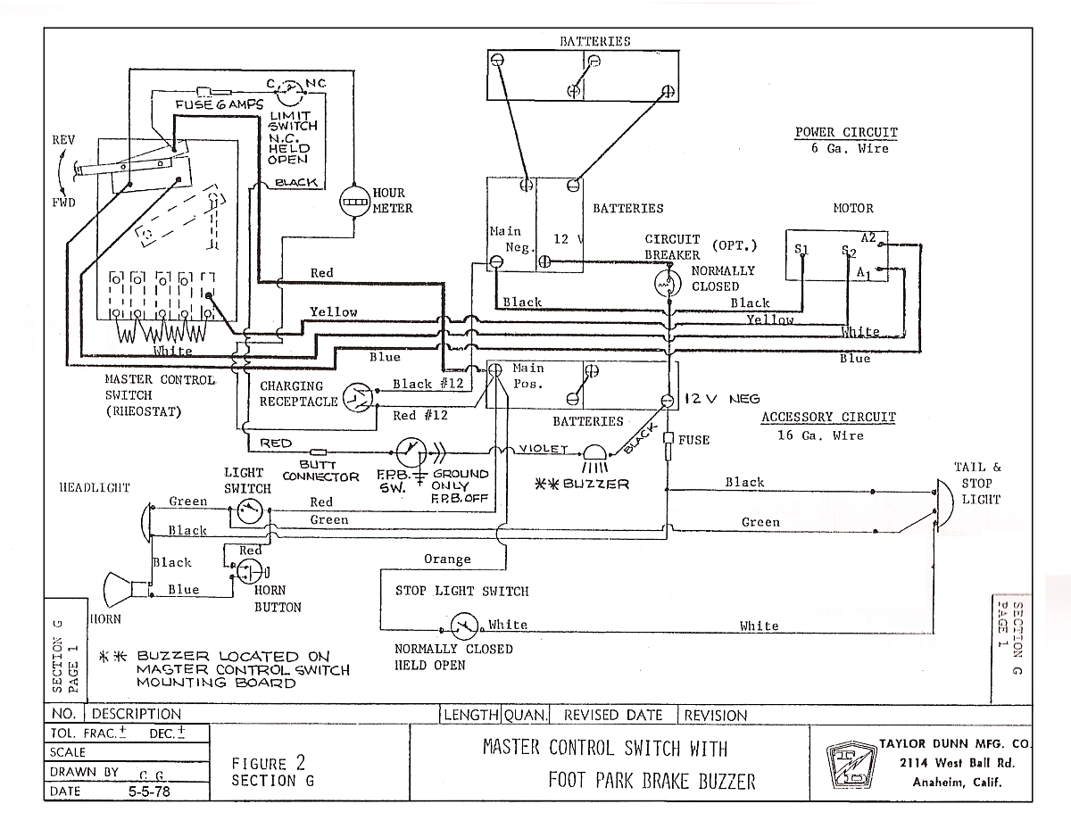 1980 cushman titan 36 volt battery wiring diagram