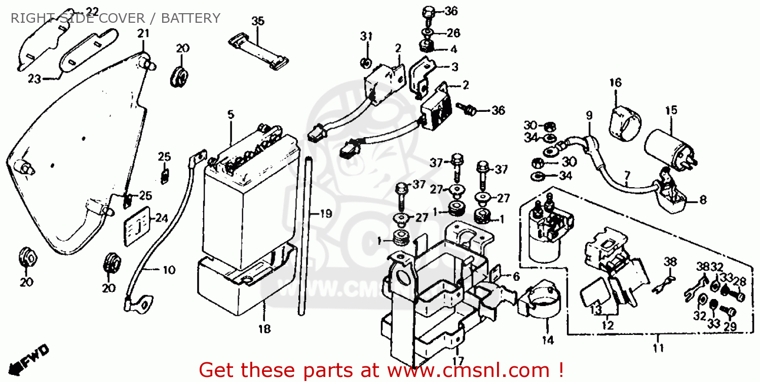 1980 honda cb650 wiring diagram