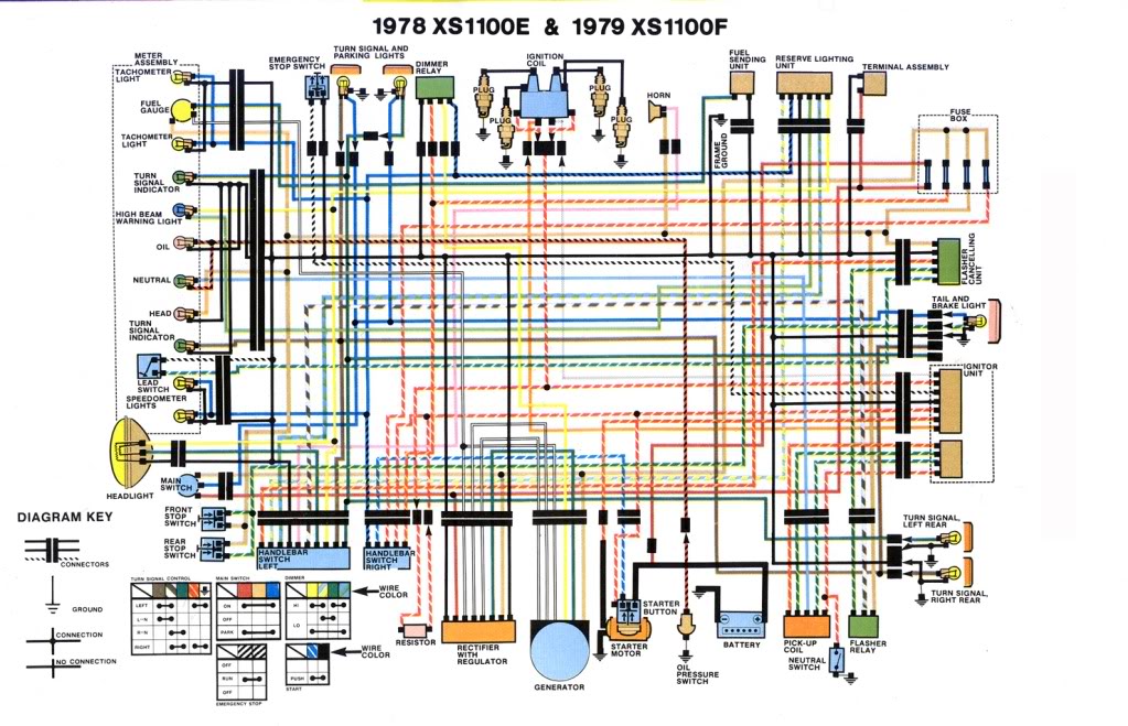1980 xs850 yamaha wiring diagram