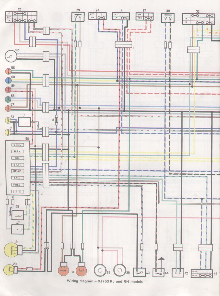 1981 yamaha maxim 650 diode wiring diagram