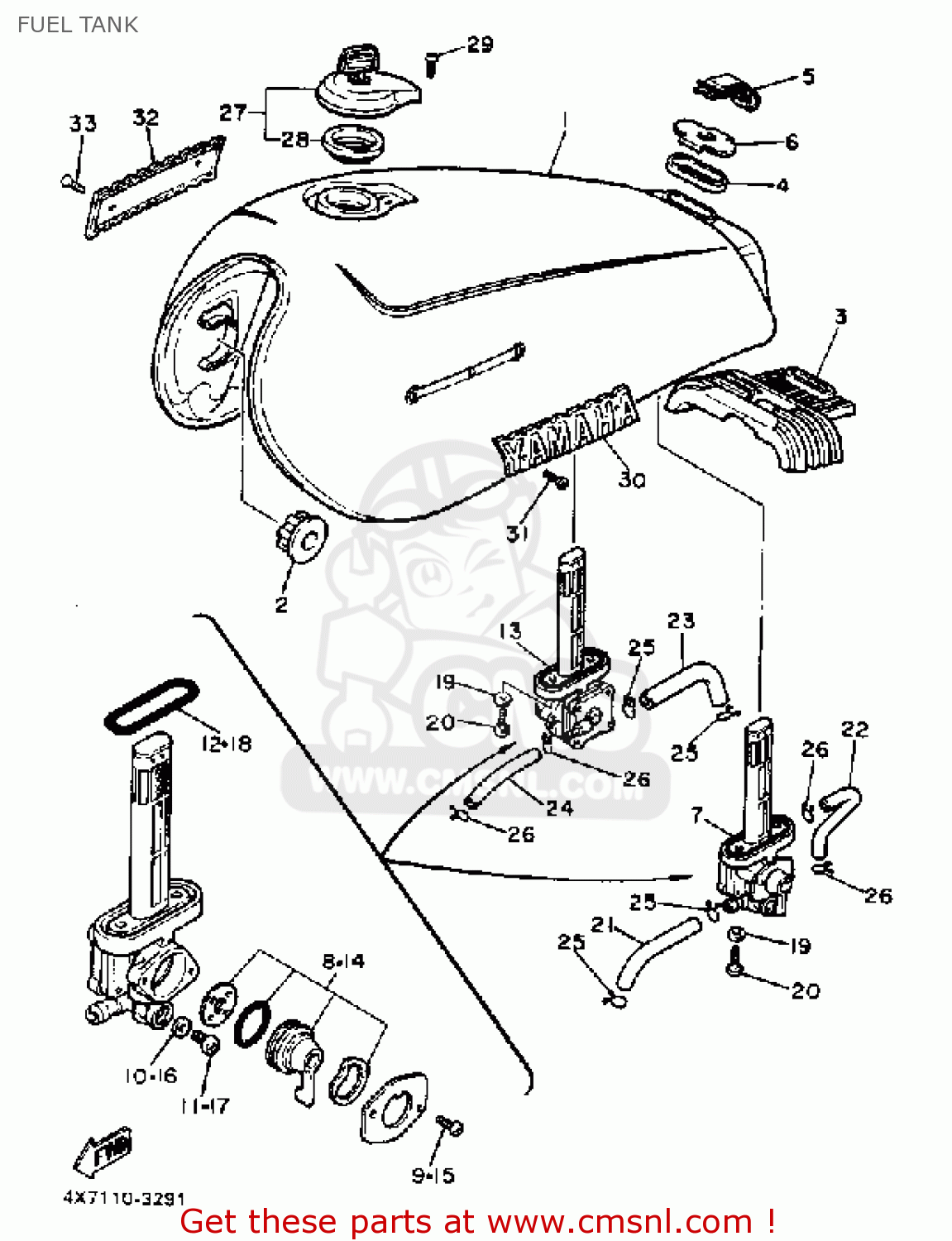 1981 yamaha virago 750 wiring diagram