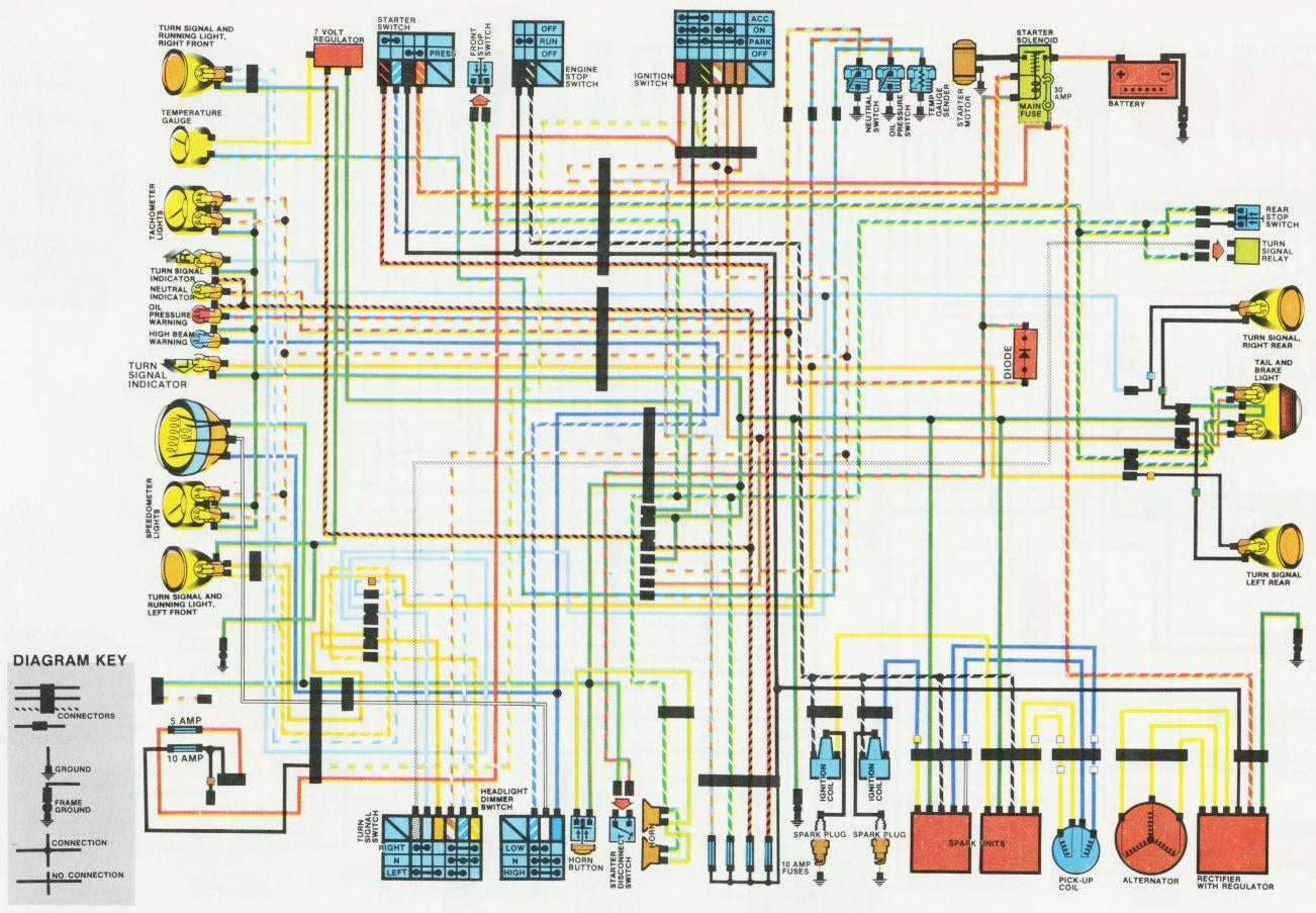 1982 Honda Goldwing Voltmeter Wiring Diagram