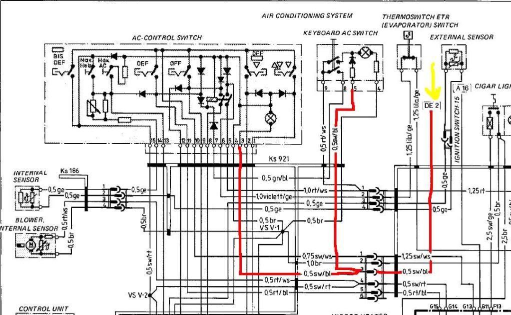 1982 porsche 928 wiring diagram