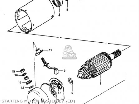 1982 suzuki gs1100 wiring diagram