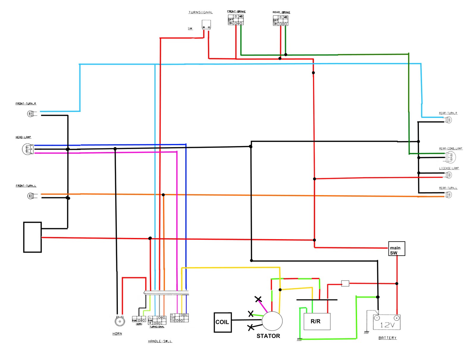 1982 suzuki gs850l wiring diagram