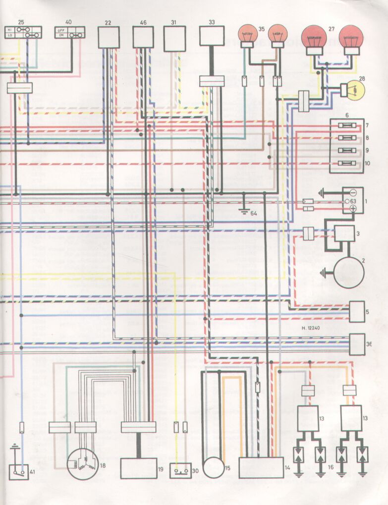 1982 yamaha xj750 wiring diagram