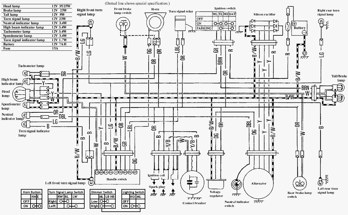 1983 suzuki sp125 wiring diagram