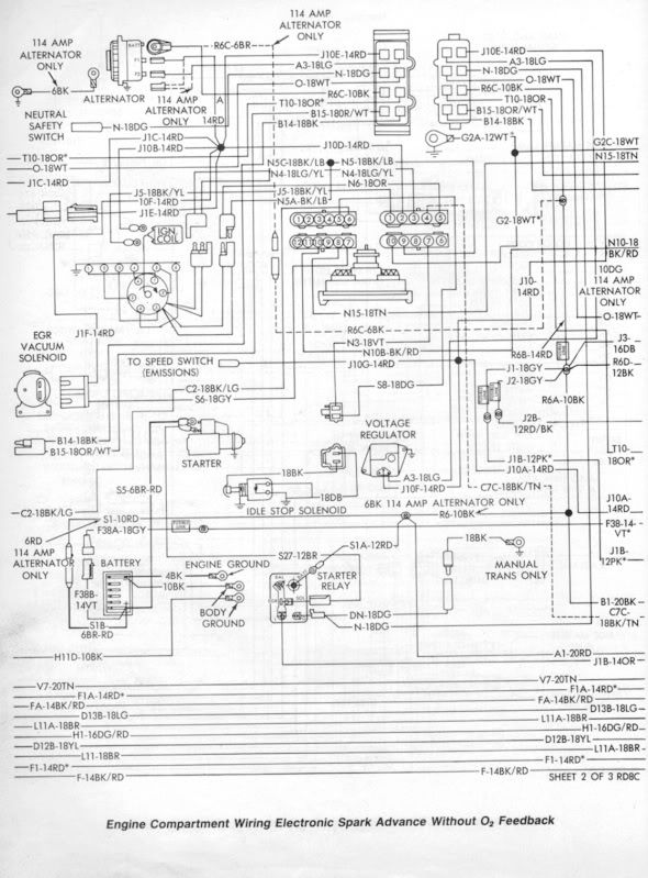 1984 dodge d150 wiring diagram