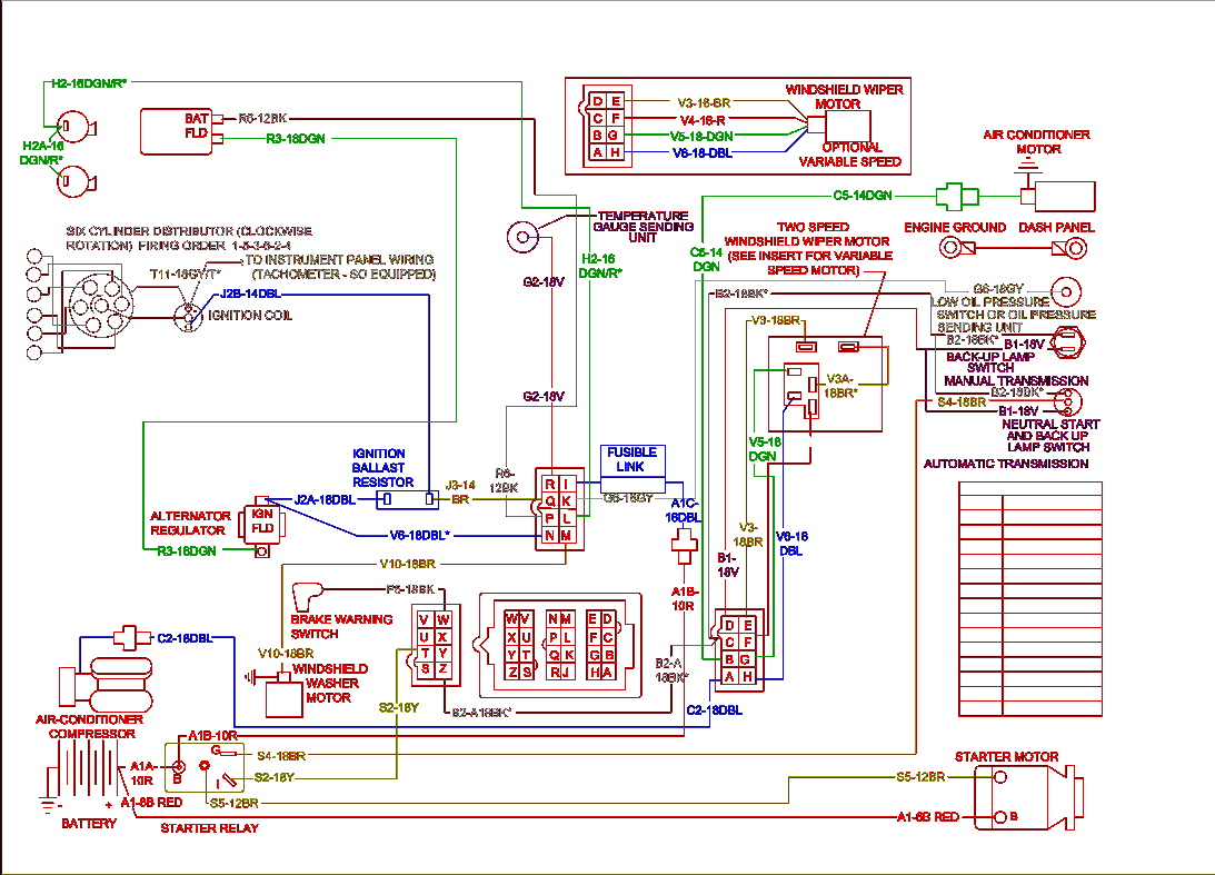 1985 D150 Wiring Diagram