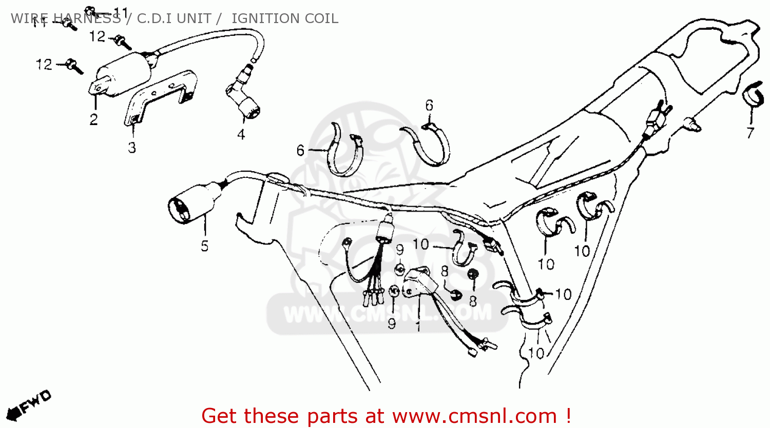 1985 honda cmx250c ignition switch wiring diagram