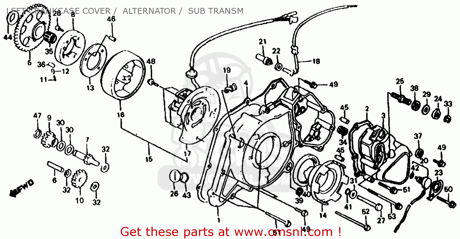 1985 honda trx 125 wiring diagram