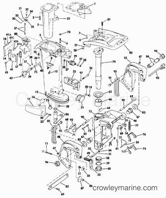 1986 evinrude 28hp model e28elcdc wiring diagram