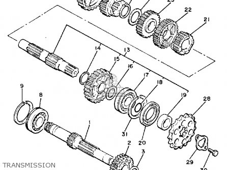 1986 yamaha radian wiring diagram