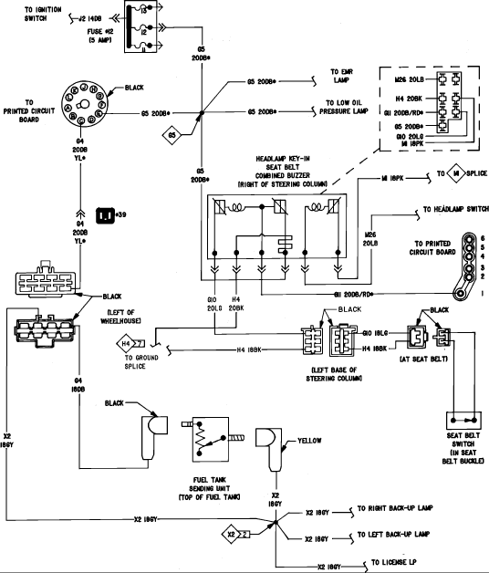 1987 dodge d150 wiring diagram