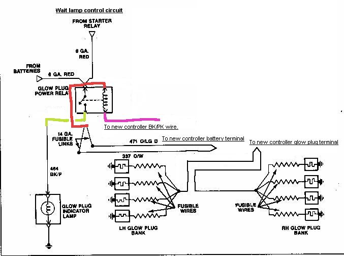 1987 F350 6.9 C6 Wiring Diagram