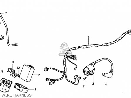 1987 honda trx250x wiring diagram