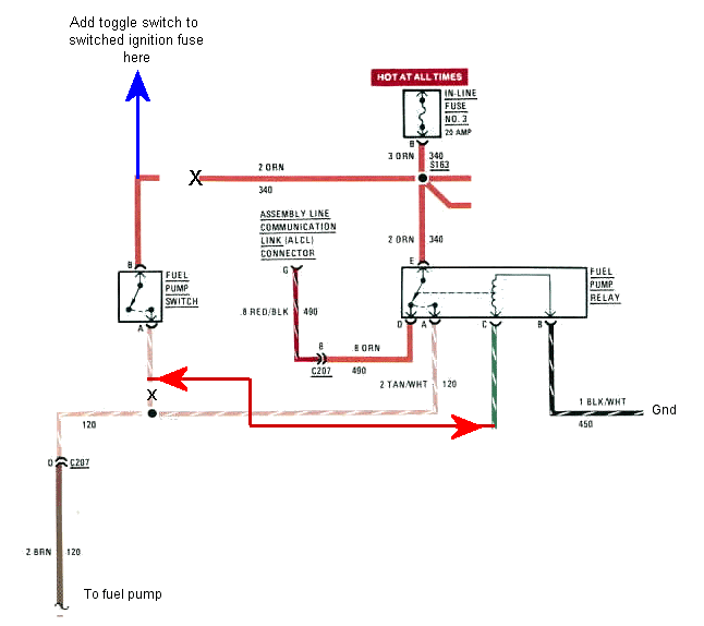 1987 mustang antislosh module wiring diagram