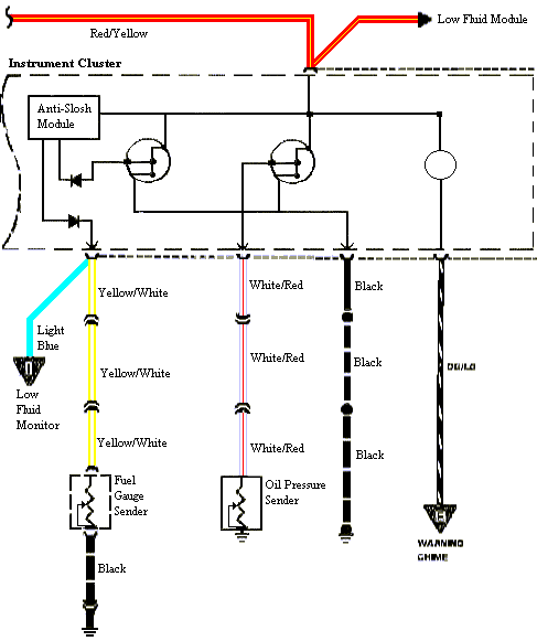 1987 mustang antislosh module wiring diagram