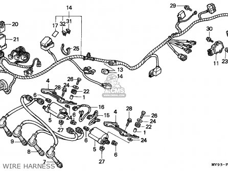 1988 honda cbr600f hurricane wiring diagram