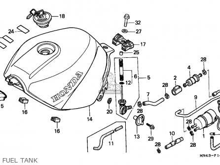 1988 honda cbr600f hurricane wiring diagram