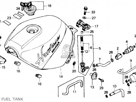 1988 honda cbr600f hurricane wiring diagram