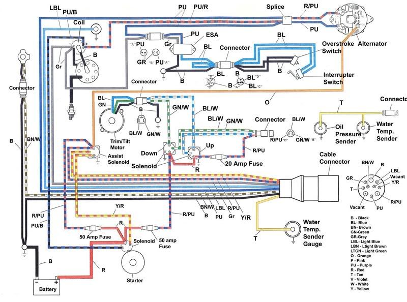 1988 sea ray 4.3 ignition wiring diagram