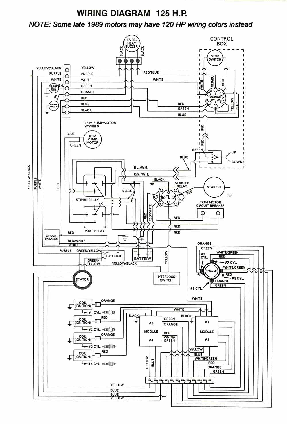 1988 sea ray 4.3 ignition wiring diagram