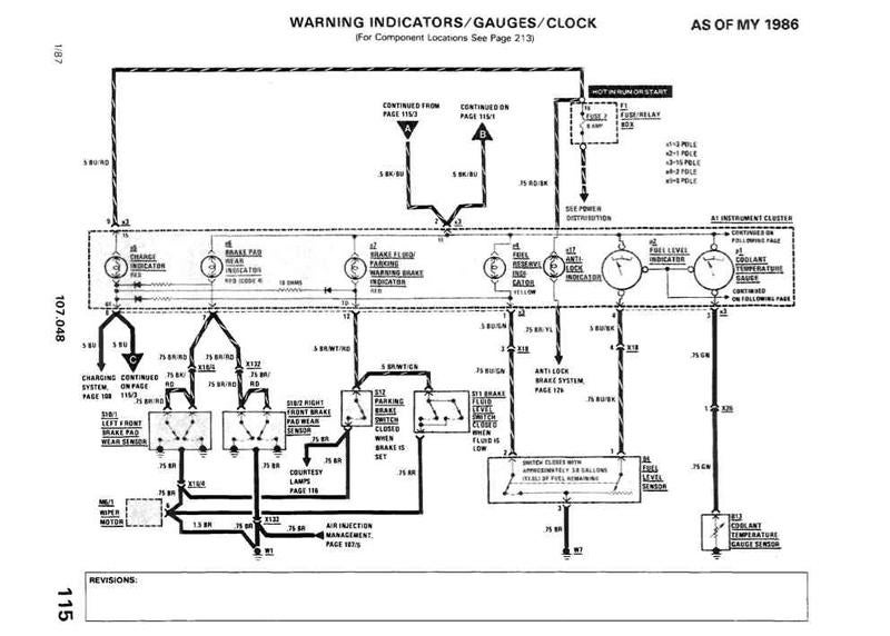 1989 560sl mirror switch wiring diagram