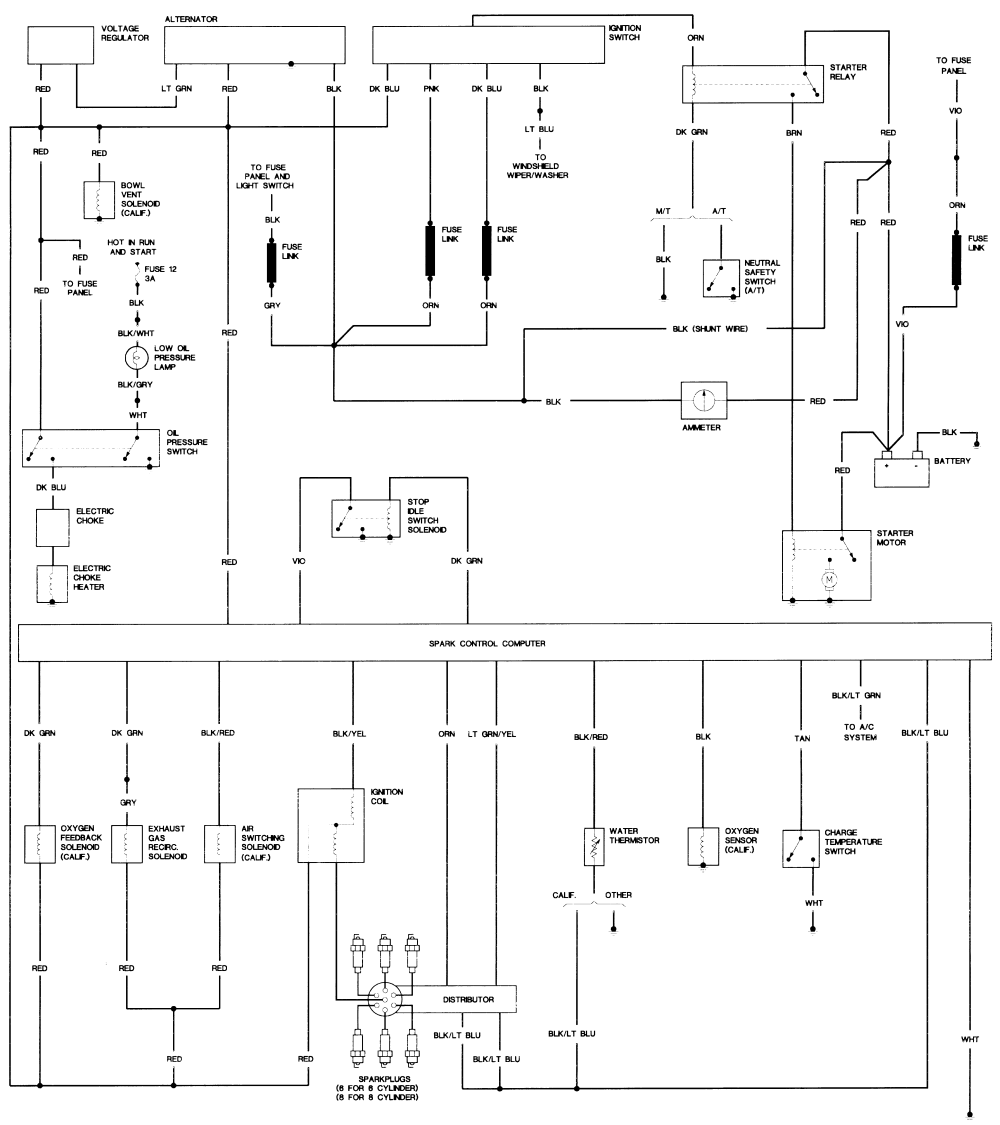 1989 Dodge W100 Wiring Diagram