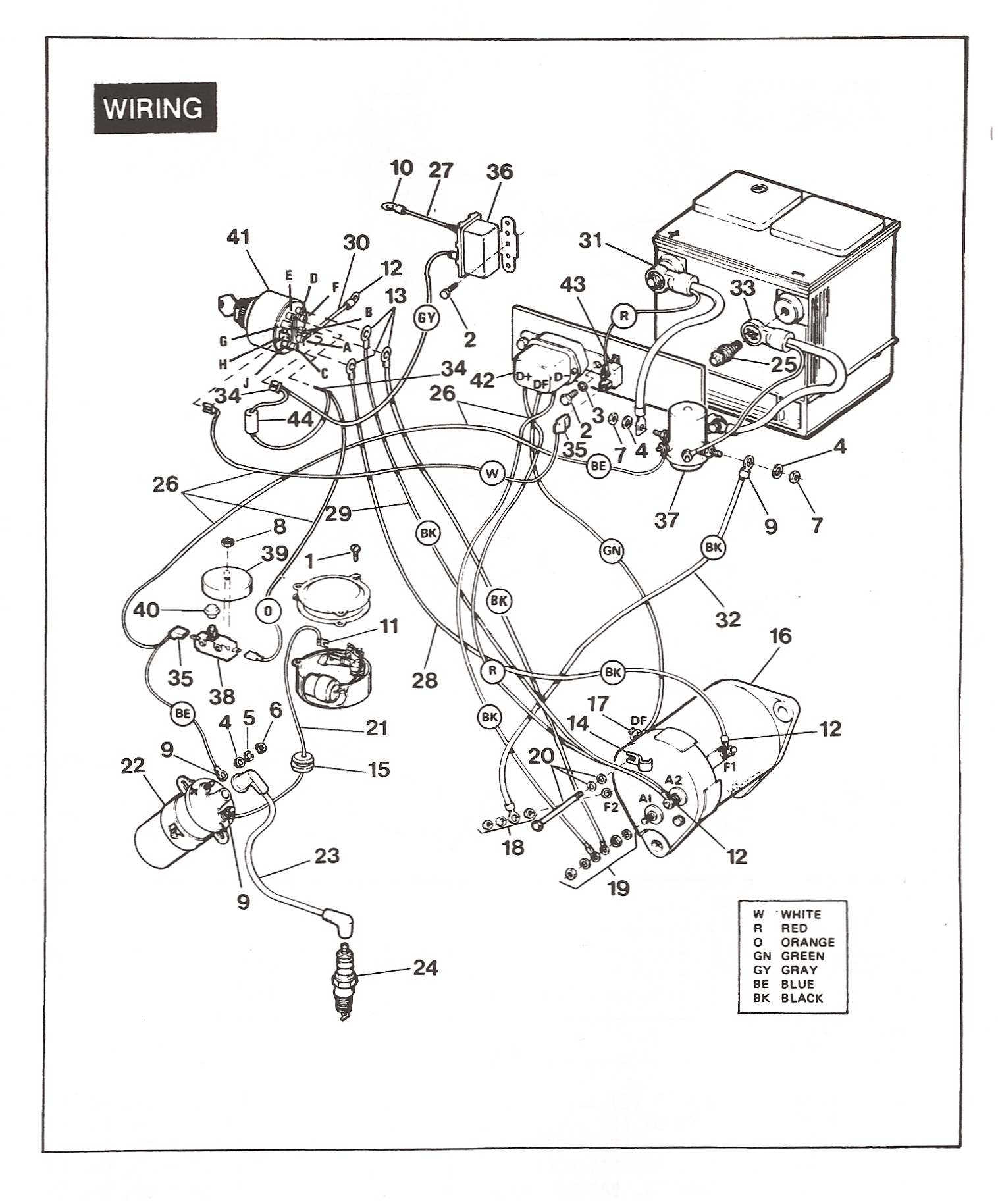 1989 gas marathon gx444 2-cycle wiring diagram