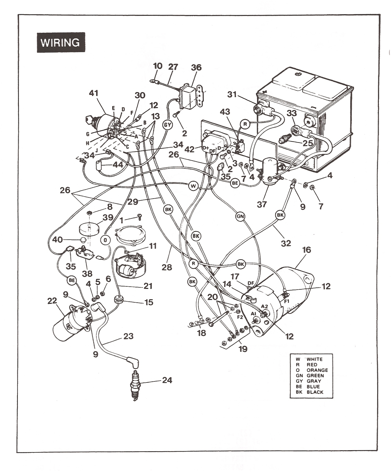 Ezgo Marathon Wiring Diagram