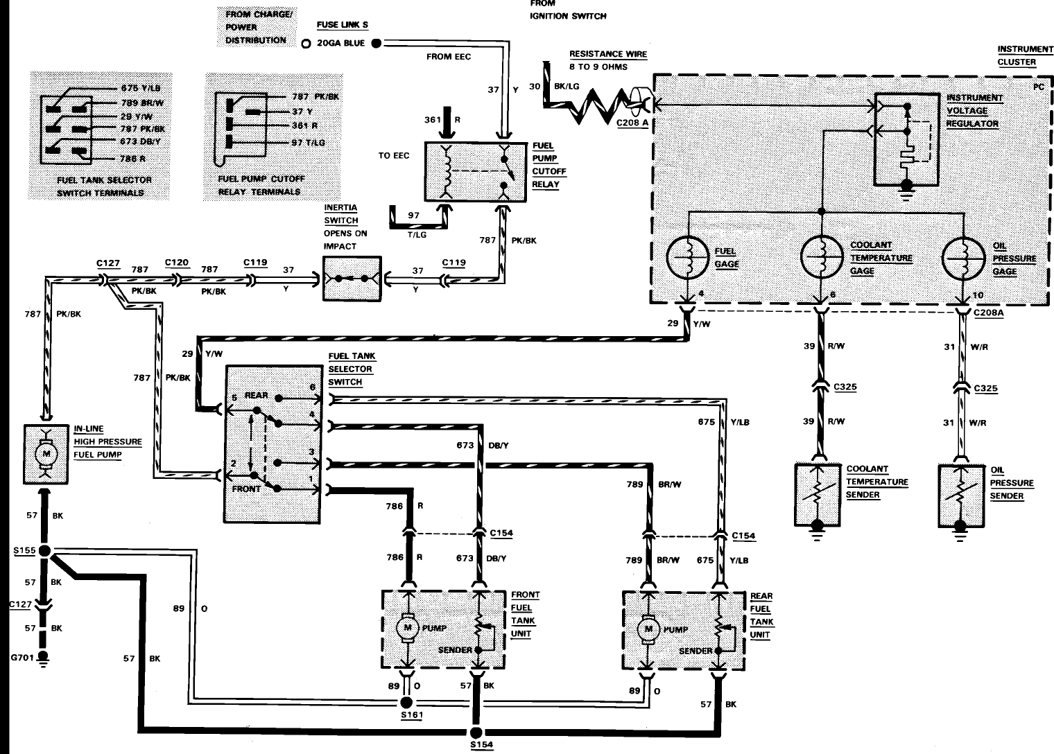 1989 mazda 323 factory wiring diagram on fuel pump sendin gunit