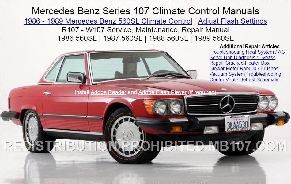 1989 mercedes 560sl wiring diagram