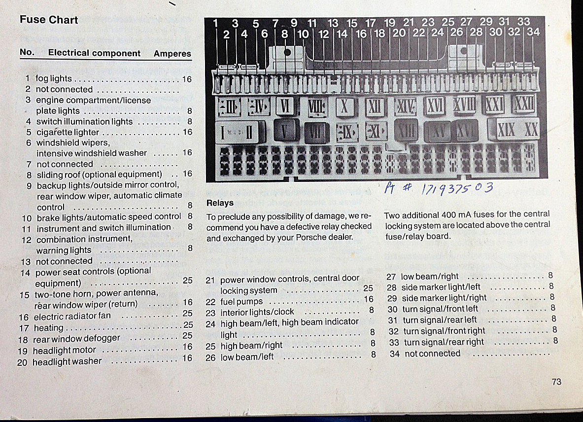 1989 porsche 944 turbo fuel pump wiring diagram