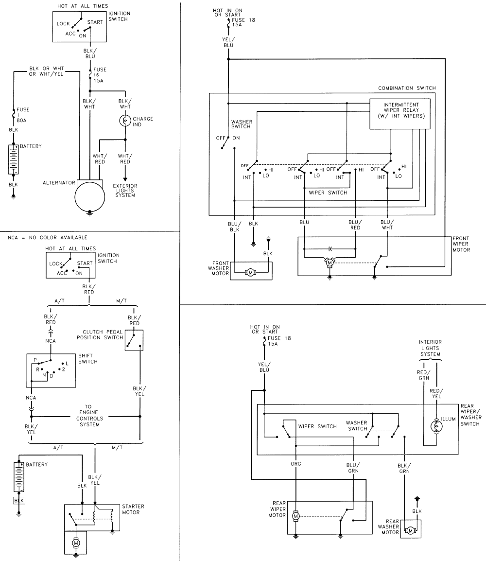 1989 sunrunner wiring diagram