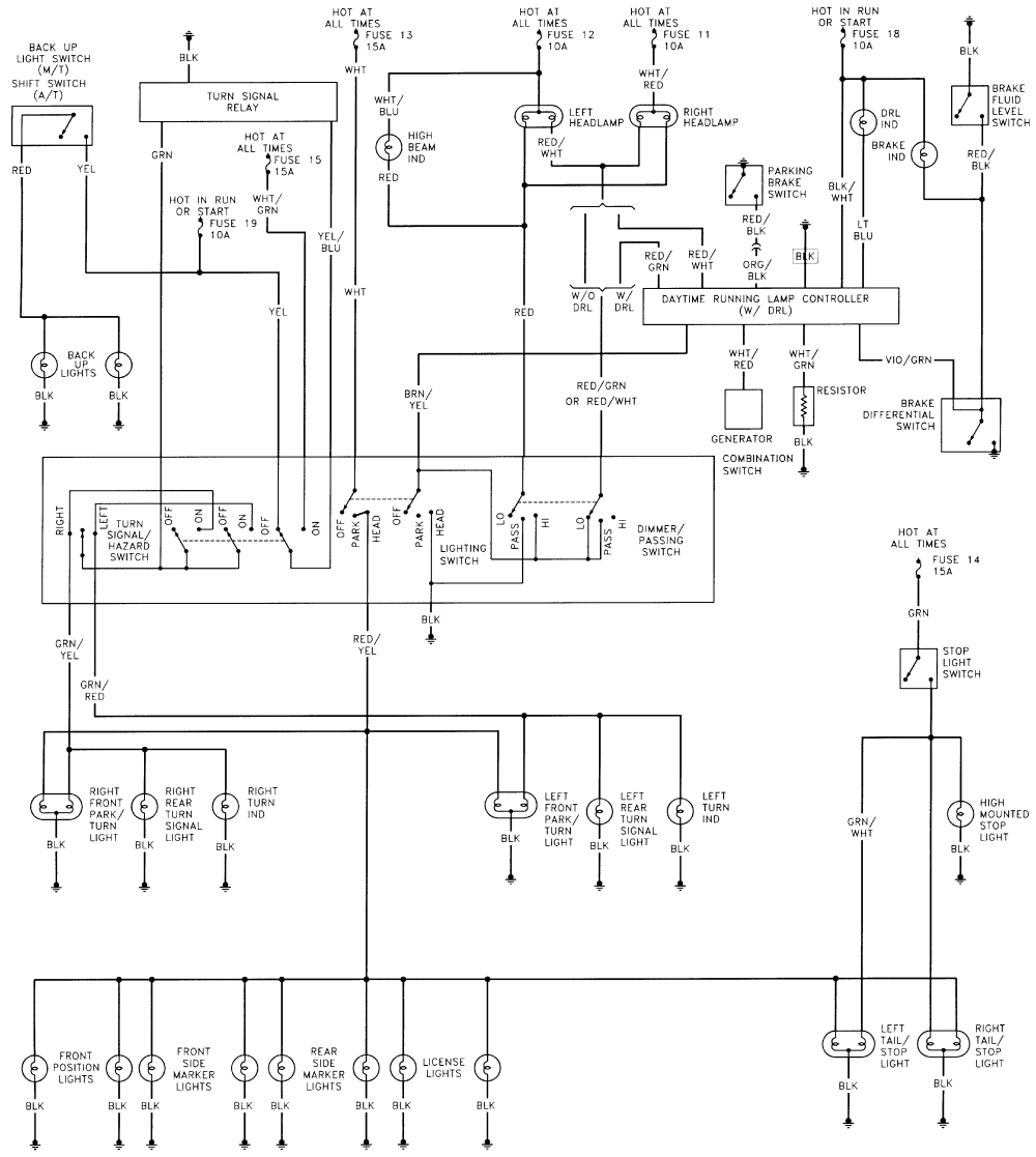 1989 sunrunner wiring diagram