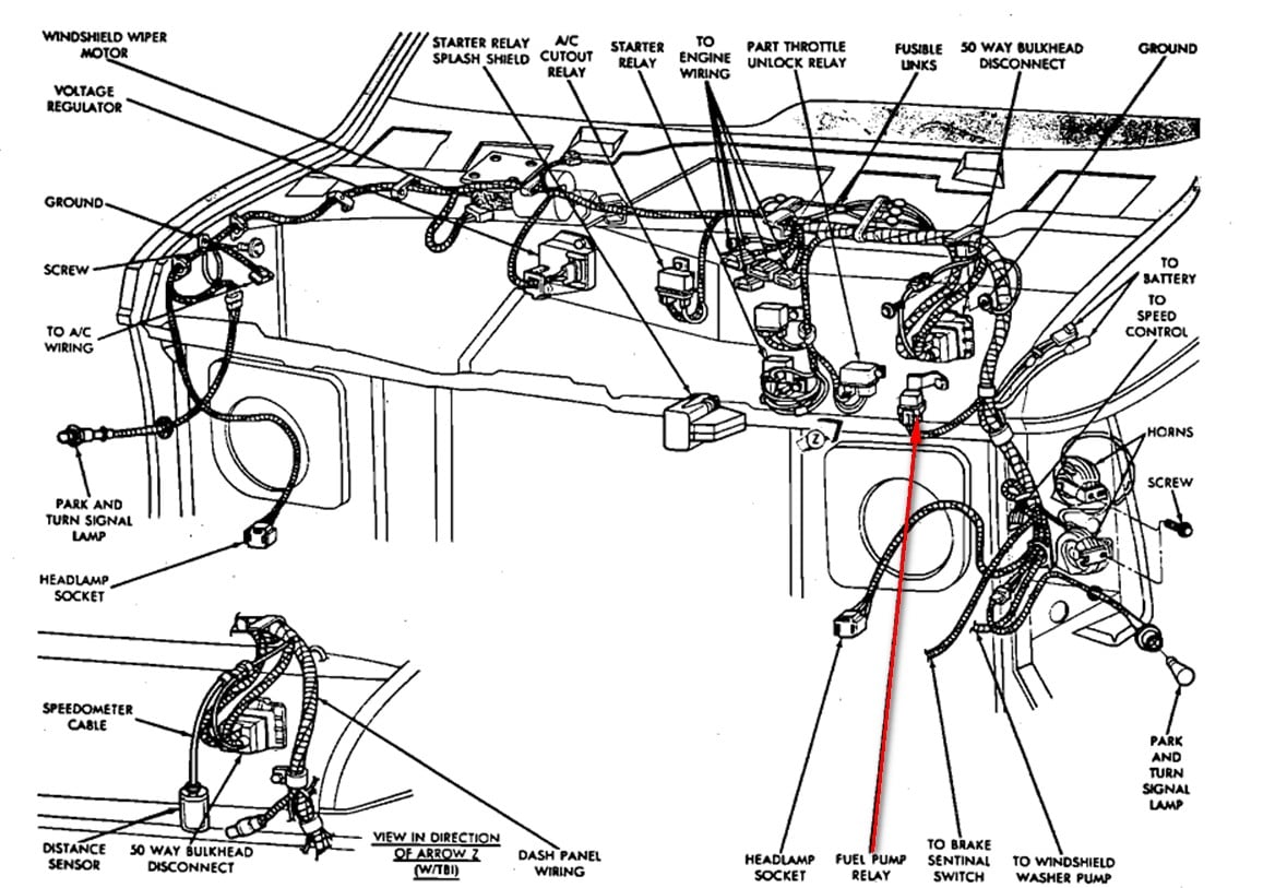 1990 dodge van b350 wiring diagram