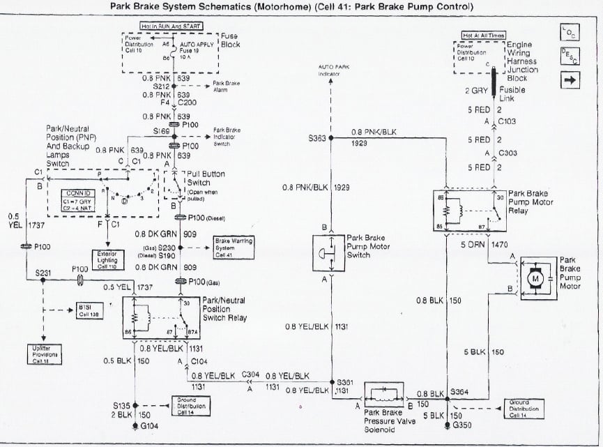 1990 southwind motorhome starting wiring diagram