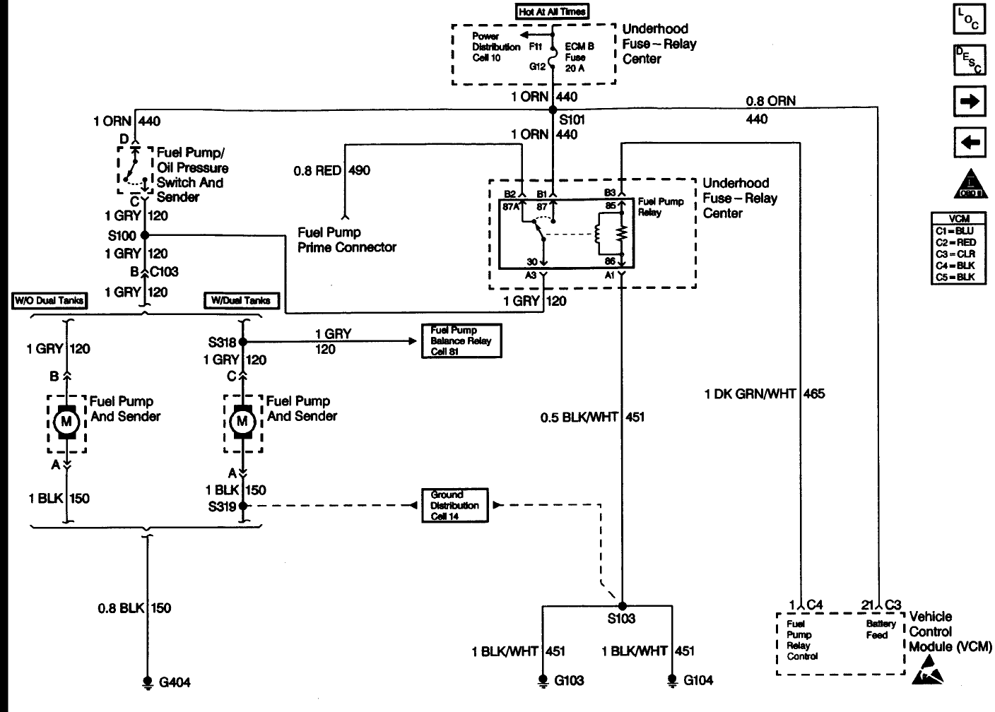 1991 5.0 gm tbi wiring diagram