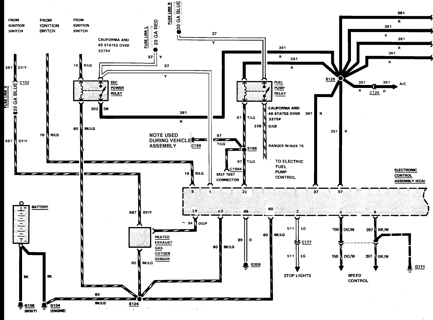 1991 F700 Hydroboost Relay Wiring Diagram