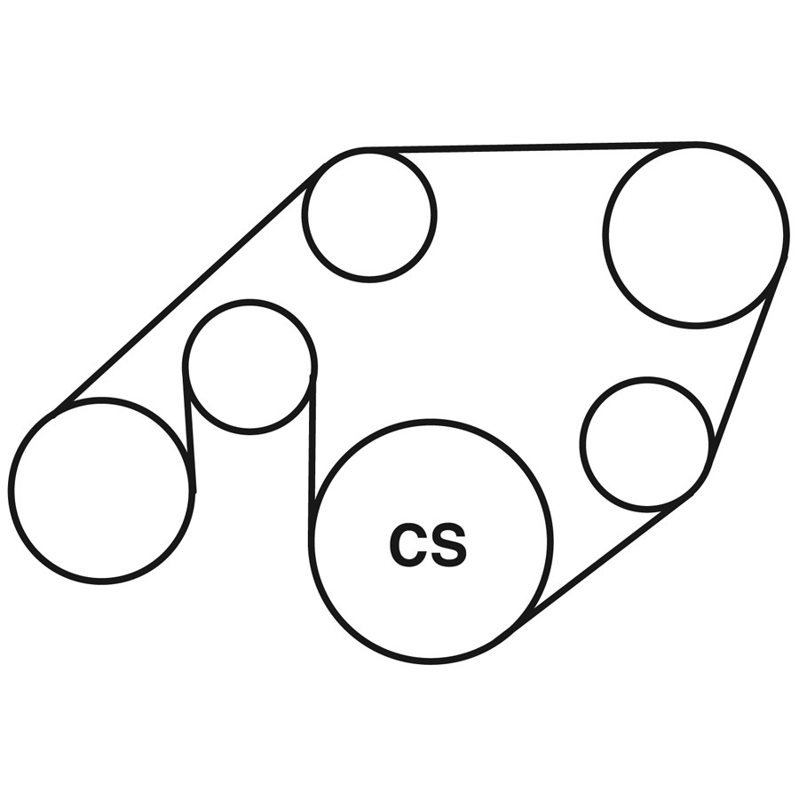 1993 Chevy Silverado Serpentine Belt Diagram