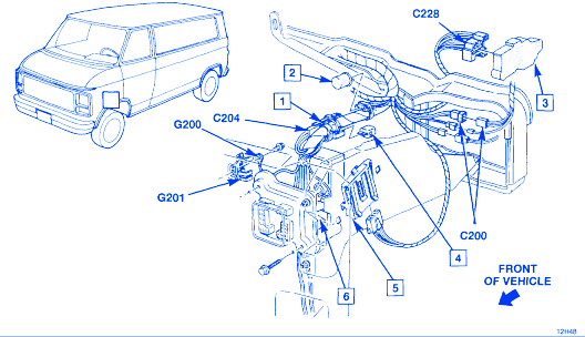 1993 chevy van g20 fuse box diagram