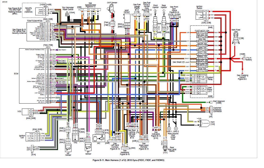 1993 fxdl wiring diagram