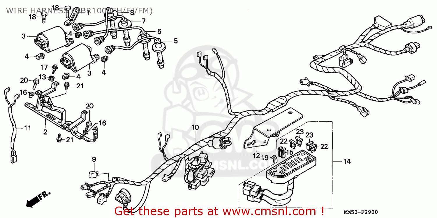 1993 Honda Cbr 900 Rr Fireblade Wiring Diagram - Wiring Diagram Pictures