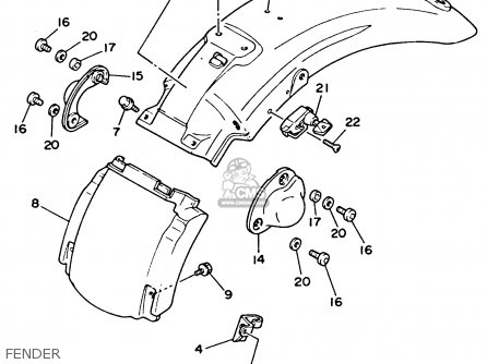 1993 yamaha xv535 virago wiring diagram