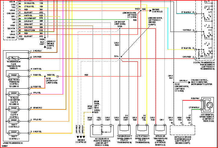1994 e4od with idi transmission wiring diagram