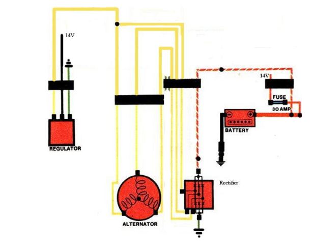 1994 gl1500 alternator wiring diagram