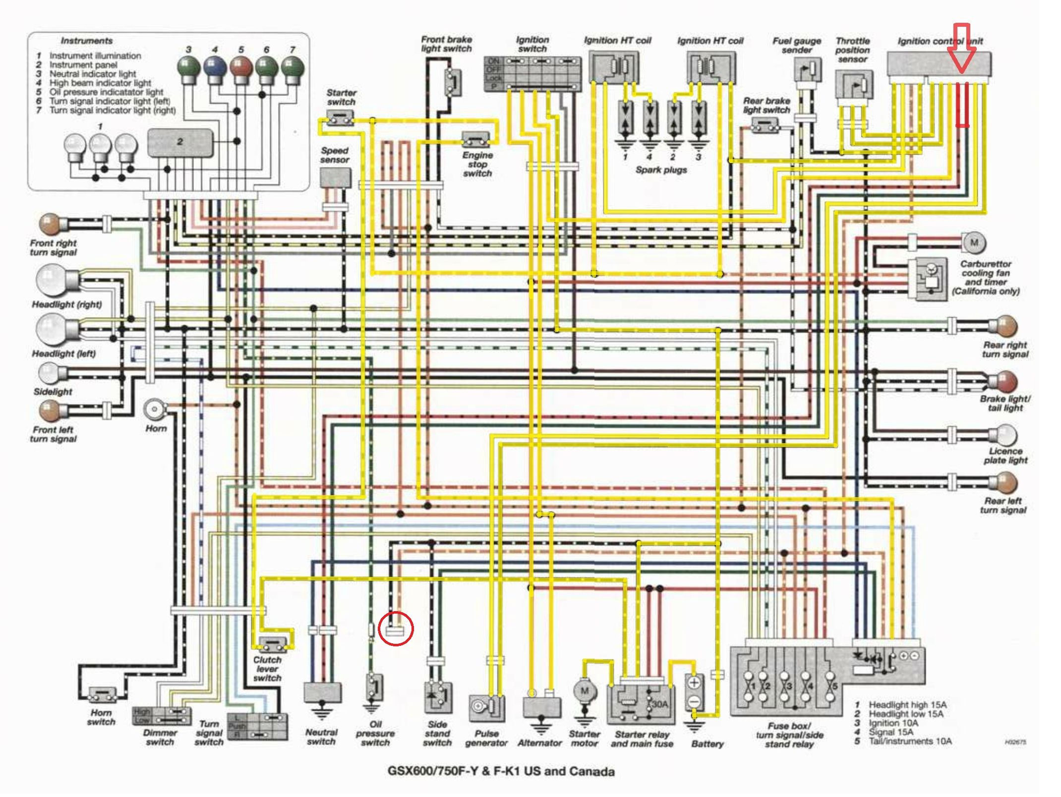 Suzuki Bandit 600 Wiring Diagram from schematron.org
